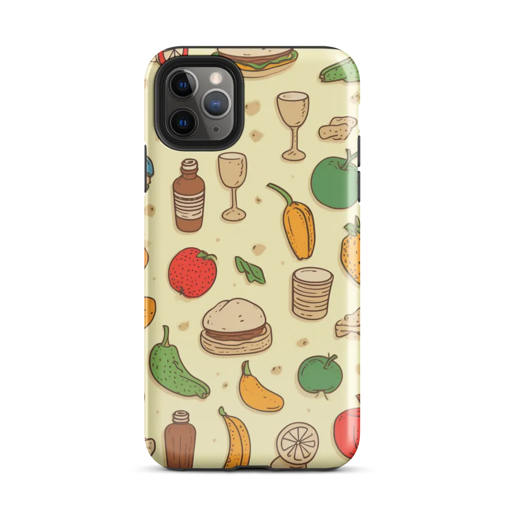 A Whimsical Feast of Colors | Phone Case |  11 Pro Max | Tough Case | Glossy