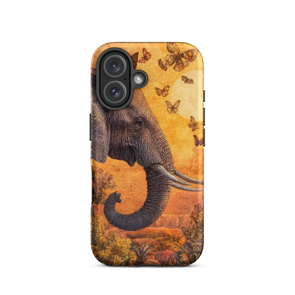 Whispers of the Wild: The Serene Elephant | Phone Case