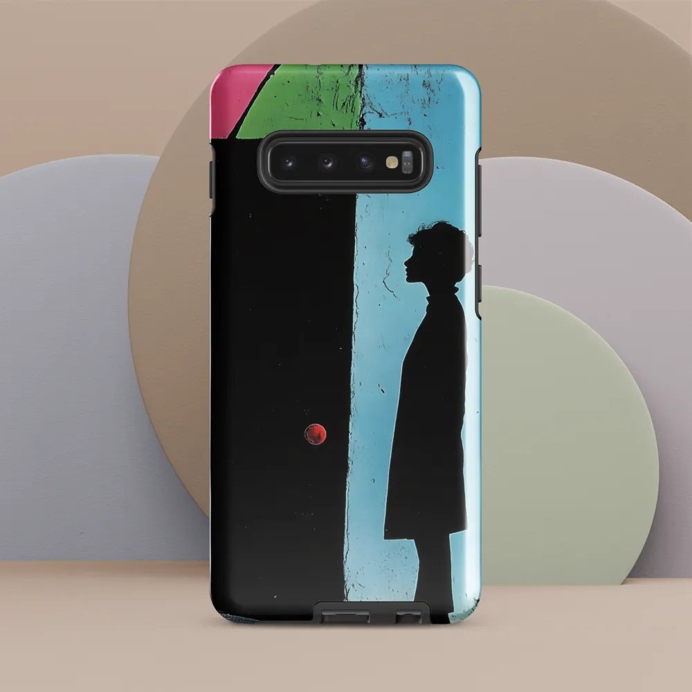 Echoes of Urban Contemplation | Phone Case |  S10 Plus | Tough Case | Glossy