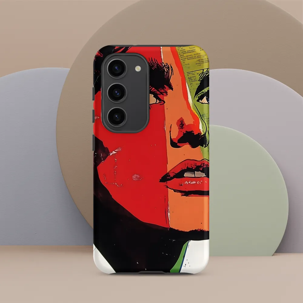 Vibrant Expressions: A Pop Art Portrait