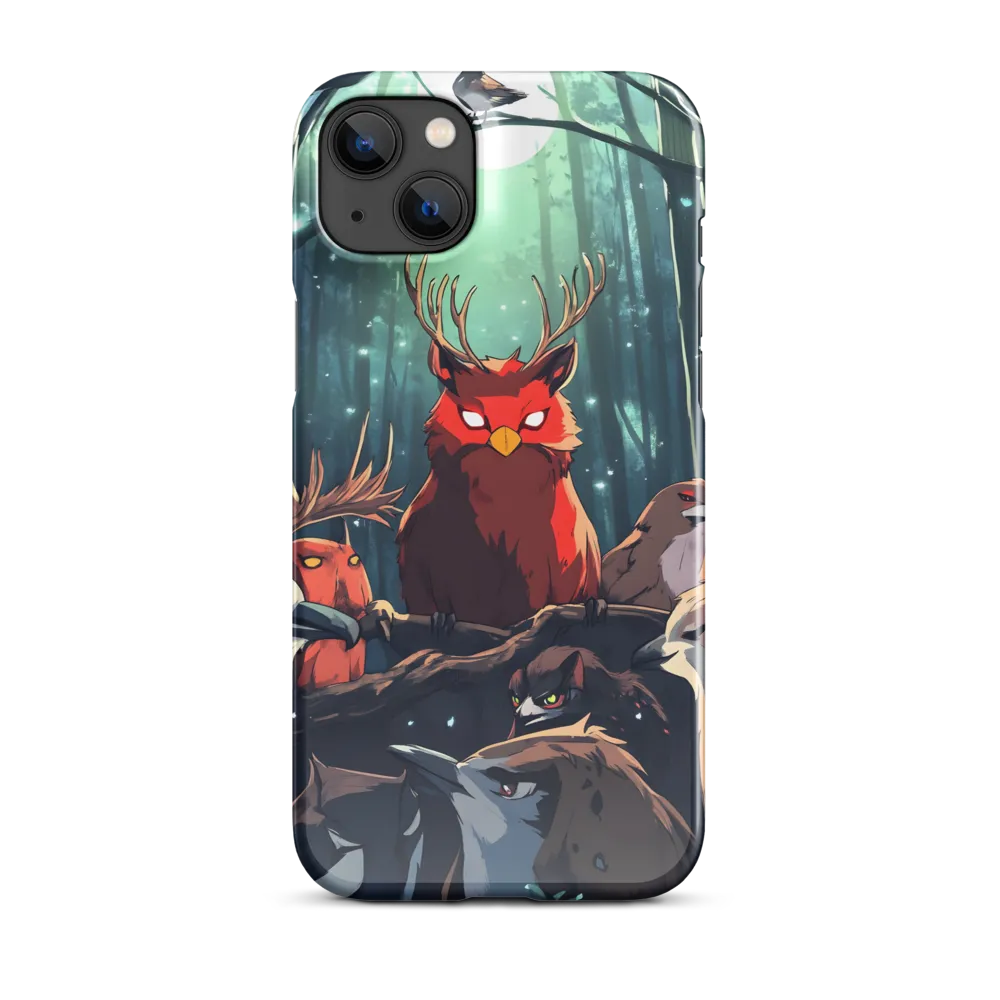 Gathering in the Moonlit Forest
