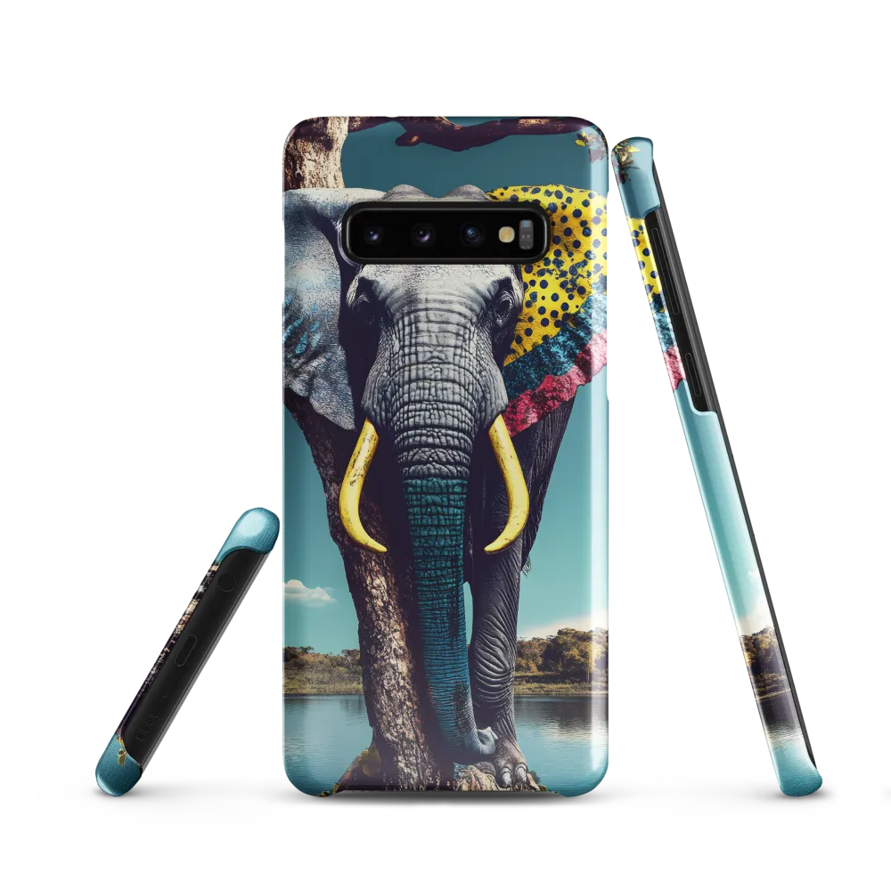 Playful Elegance: The Surreal Elephant