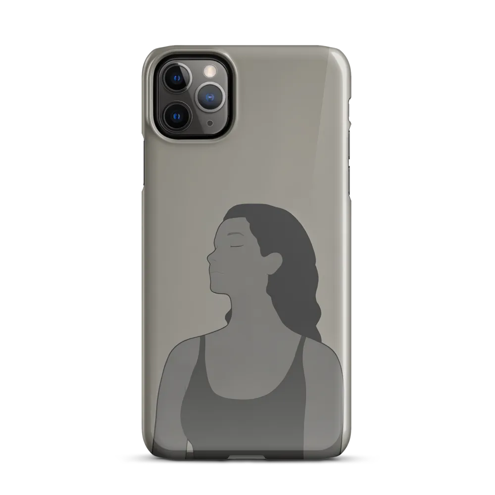 Serenity in Monochrome | Phone Case |  11 Pro Max | Snap Case | Glossy