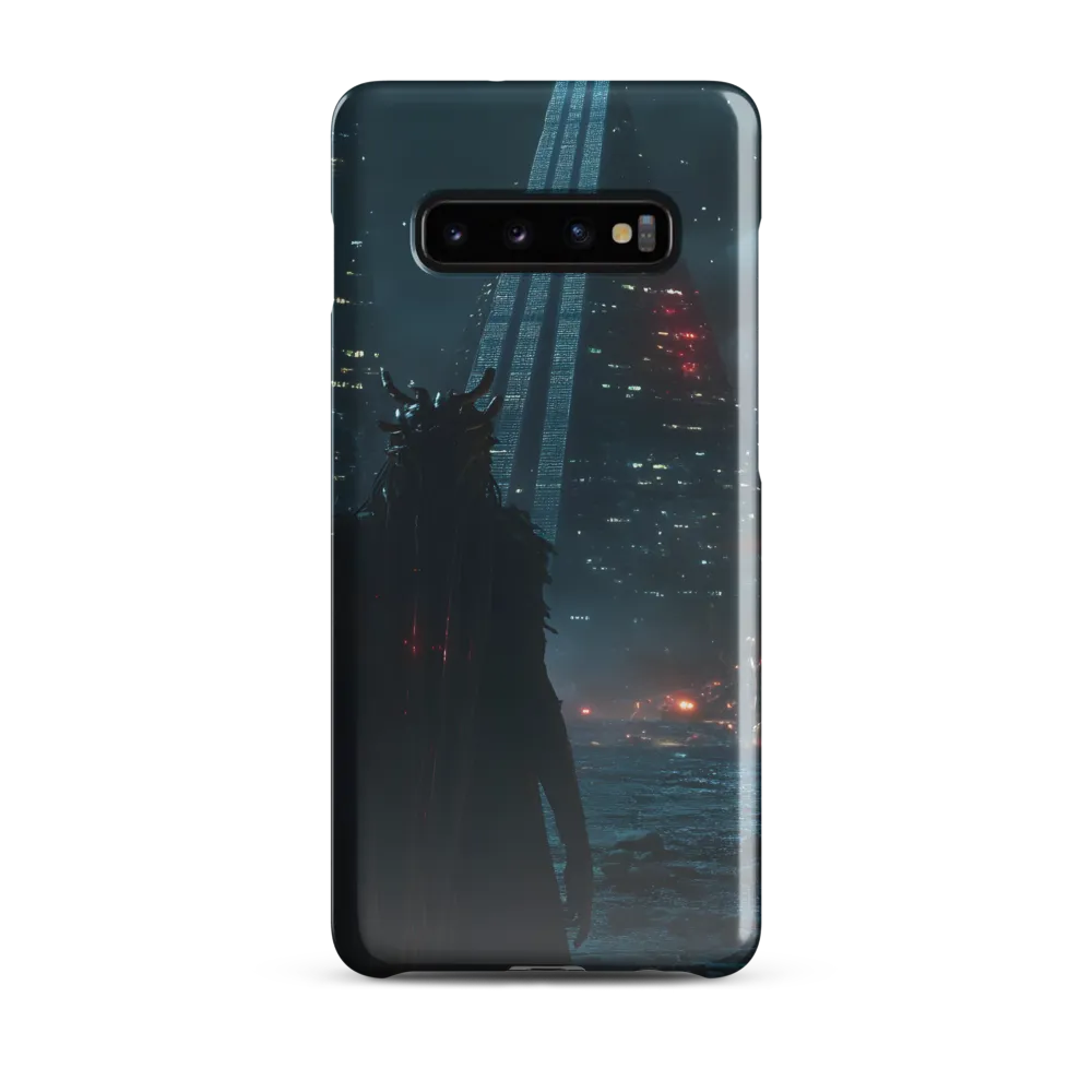 The Guardian of the Neon City | Phone Case |  S10 Plus | Snap Case | Glossy