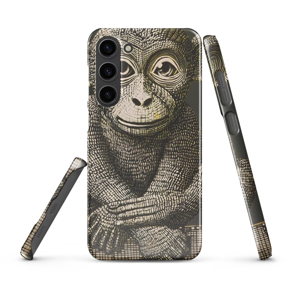 Intricate Primate Portrait