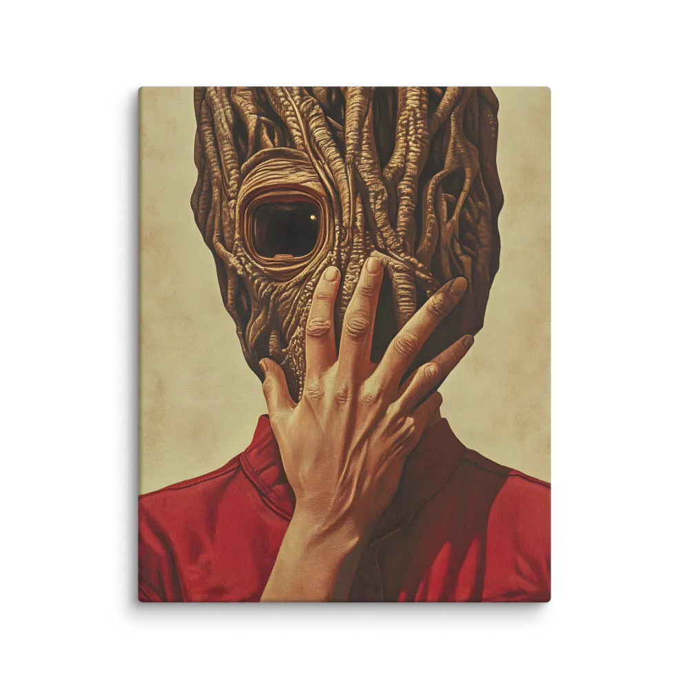 The Mask of Roots | Canvas | 24″×30″