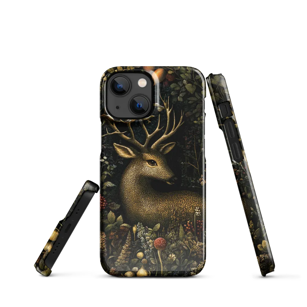 Enchanted Forest Guardian | Phone Case |  13 Mini | Snap Case | Glossy