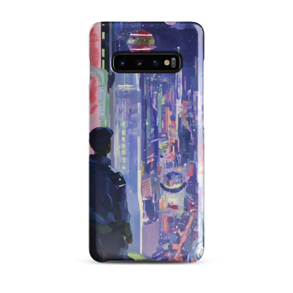 Glimpses of a Neon Future | Phone Case |  S10 Plus | Snap Case | Glossy