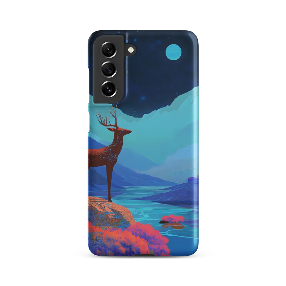 Cosmic Serenity: The Starlit Stag