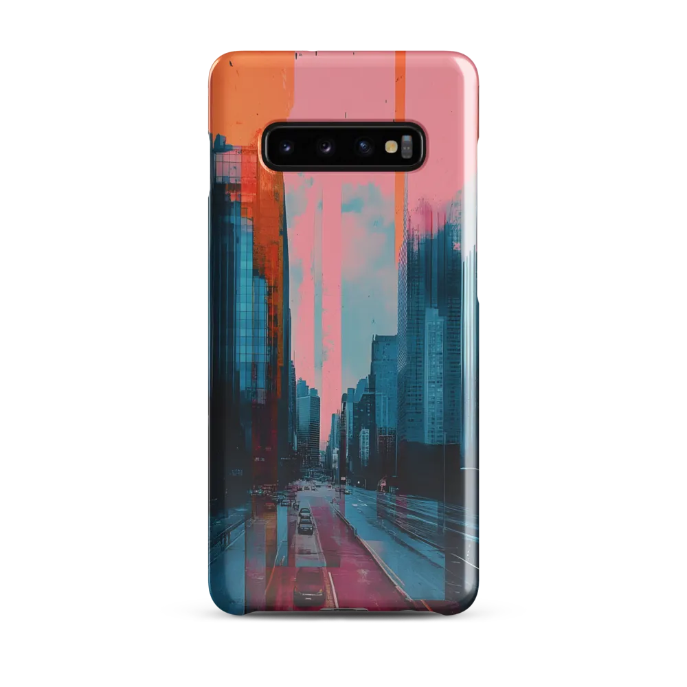 Urban Symphony: A Study in Color and Form | Phone Case |  S10 Plus | Snap Case | Glossy