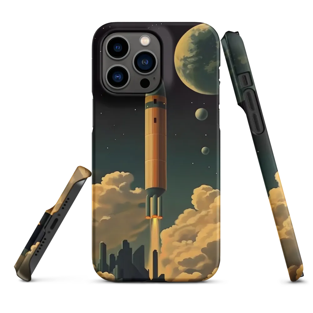 Journey Through the Cosmic Frontier | Phone Case |  14 Pro Max | Snap Case | Matte