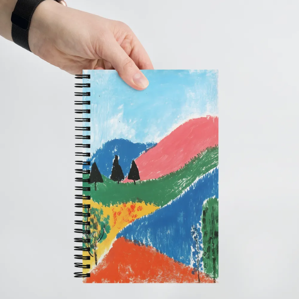 Harmonic Landscapes | Spiral Notebook