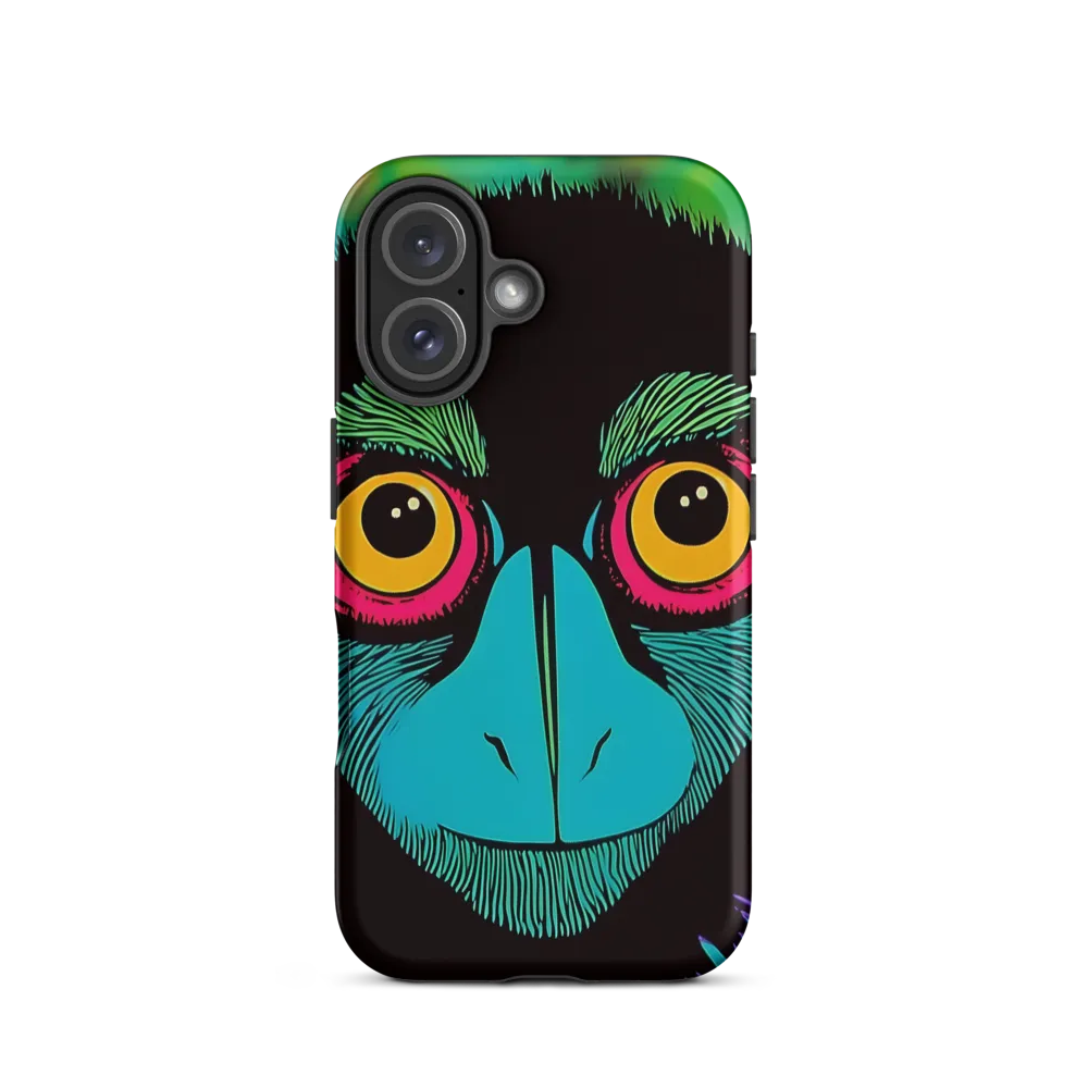 Whimsical Monkey Reflection | Phone Case |  16 | Tough Case | Matte