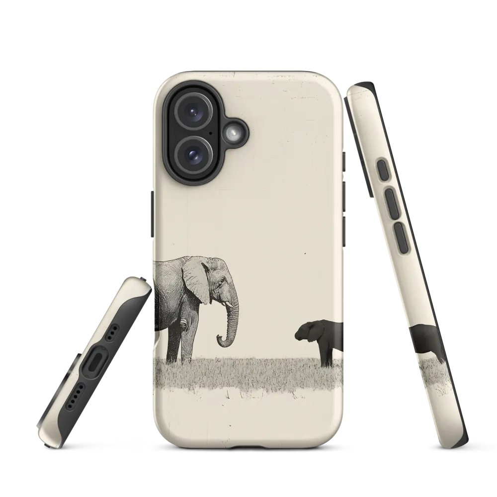 Contrasting Companions | Phone Case