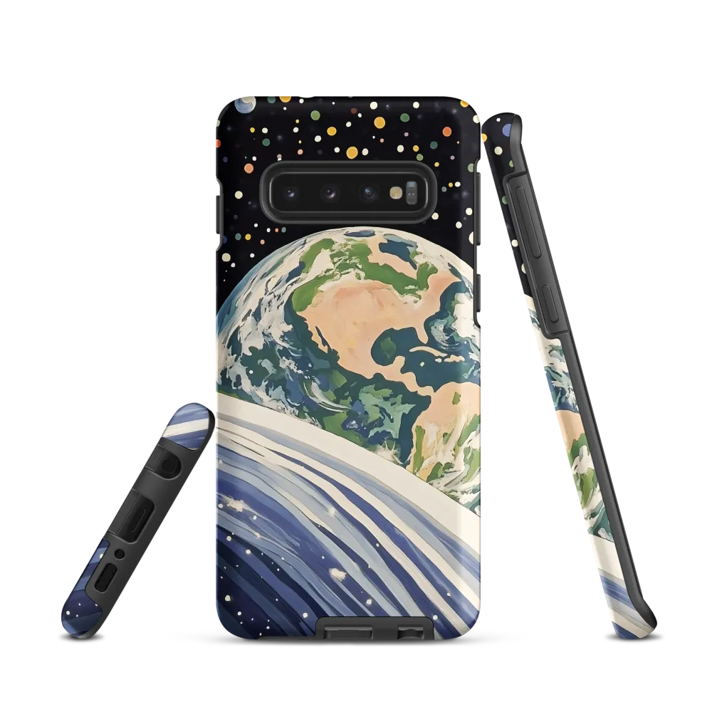 Celestial View: A Surreal Journey Through Space