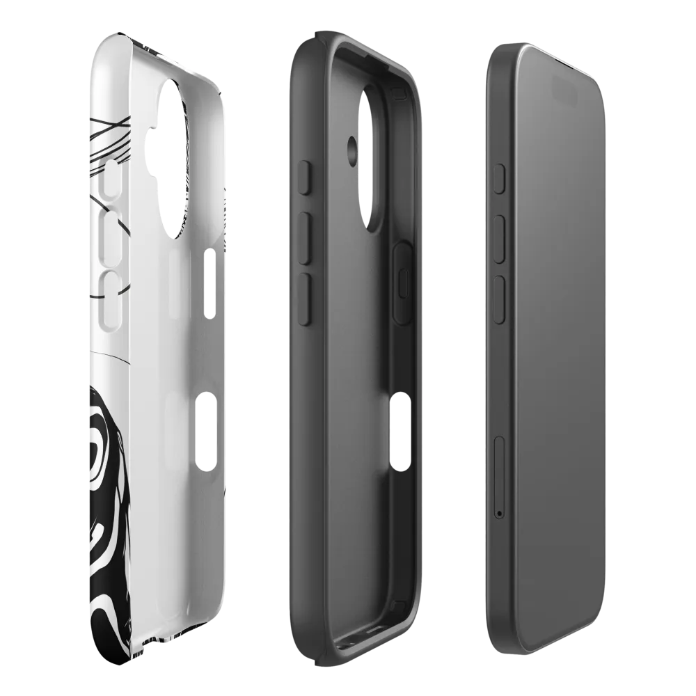 Elegance in Black and White | Phone Case