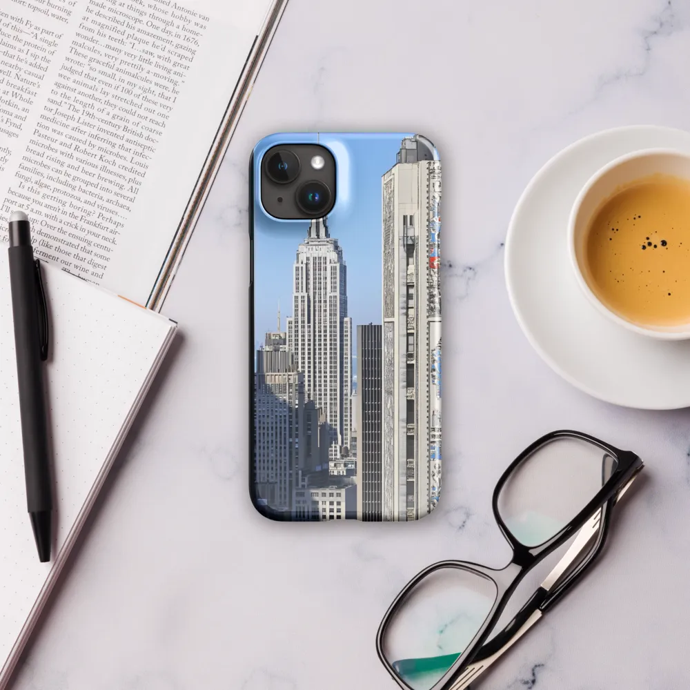 Urban Elegance: New York's Iconic Skyline | Phone Case |  15 Plus | Snap Case | Glossy