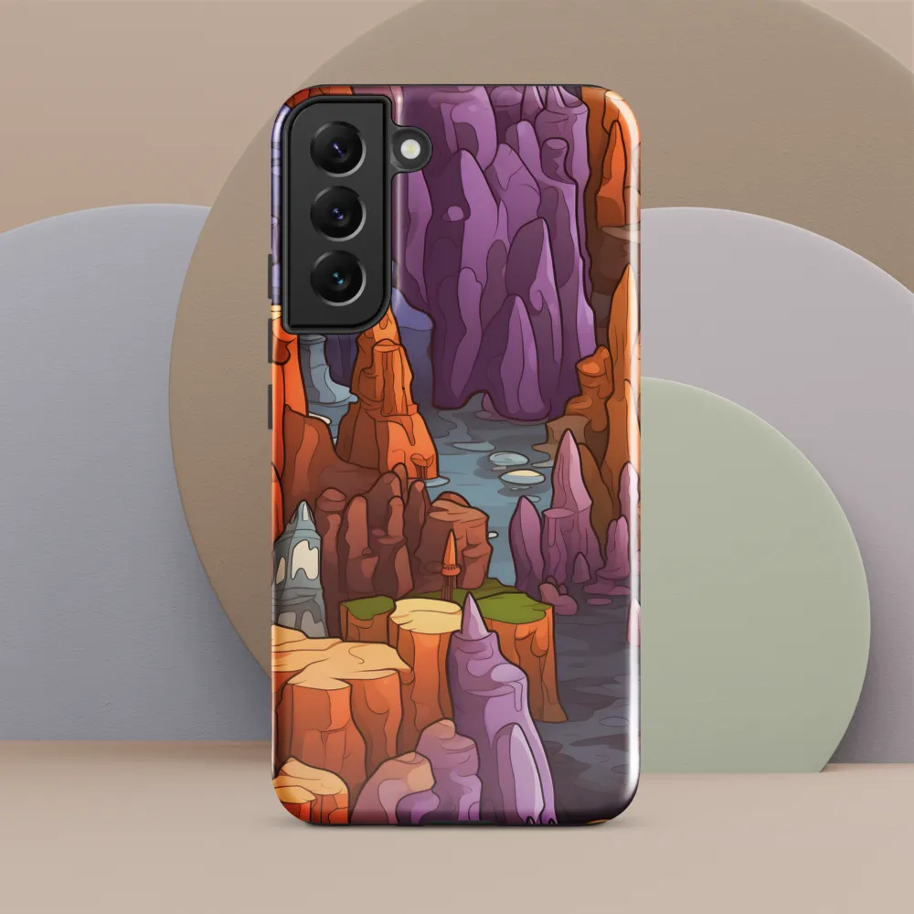 Vibrant Rockscape: A Digital Odyssey