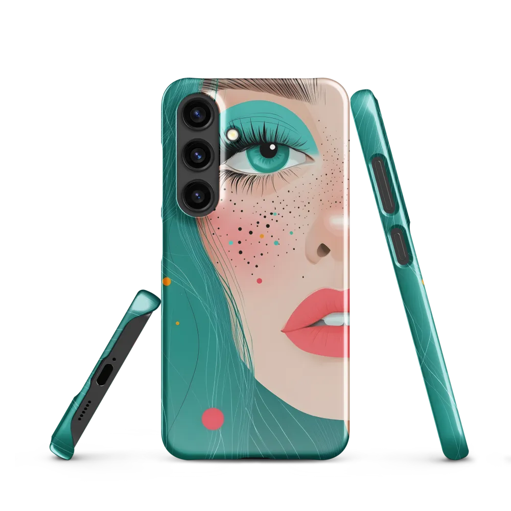 A Playful Portrait: Turquoise Temptation