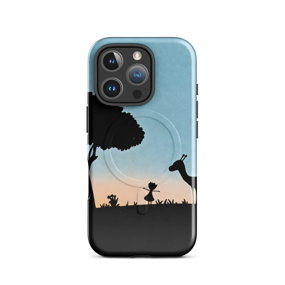 Curiosity in the Silhouette | Phone Case |  16 Pro | MagSafe® Tough Case | Glossy
