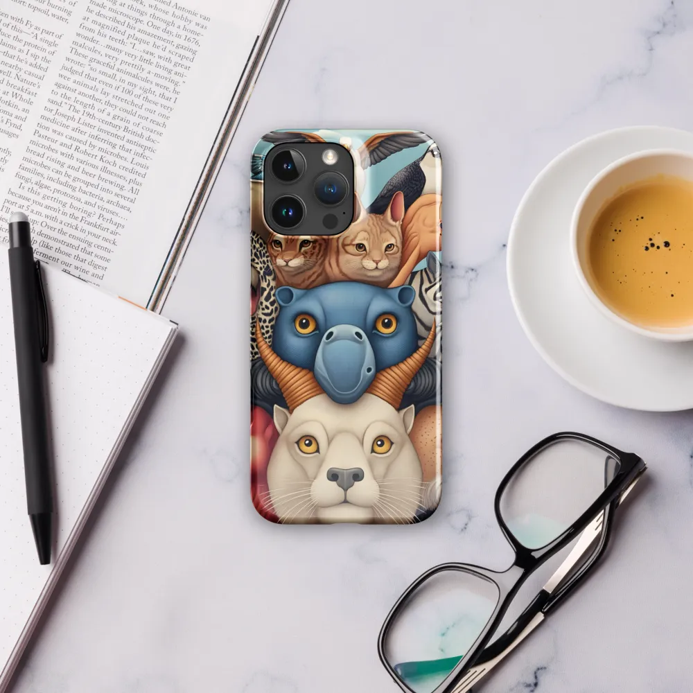 Harmonious Echoes of Wildlife | Phone Case |  16 Pro Max | Snap Case | Glossy