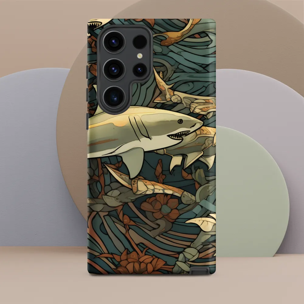 Dynamic Harmony of Sharks and Flora