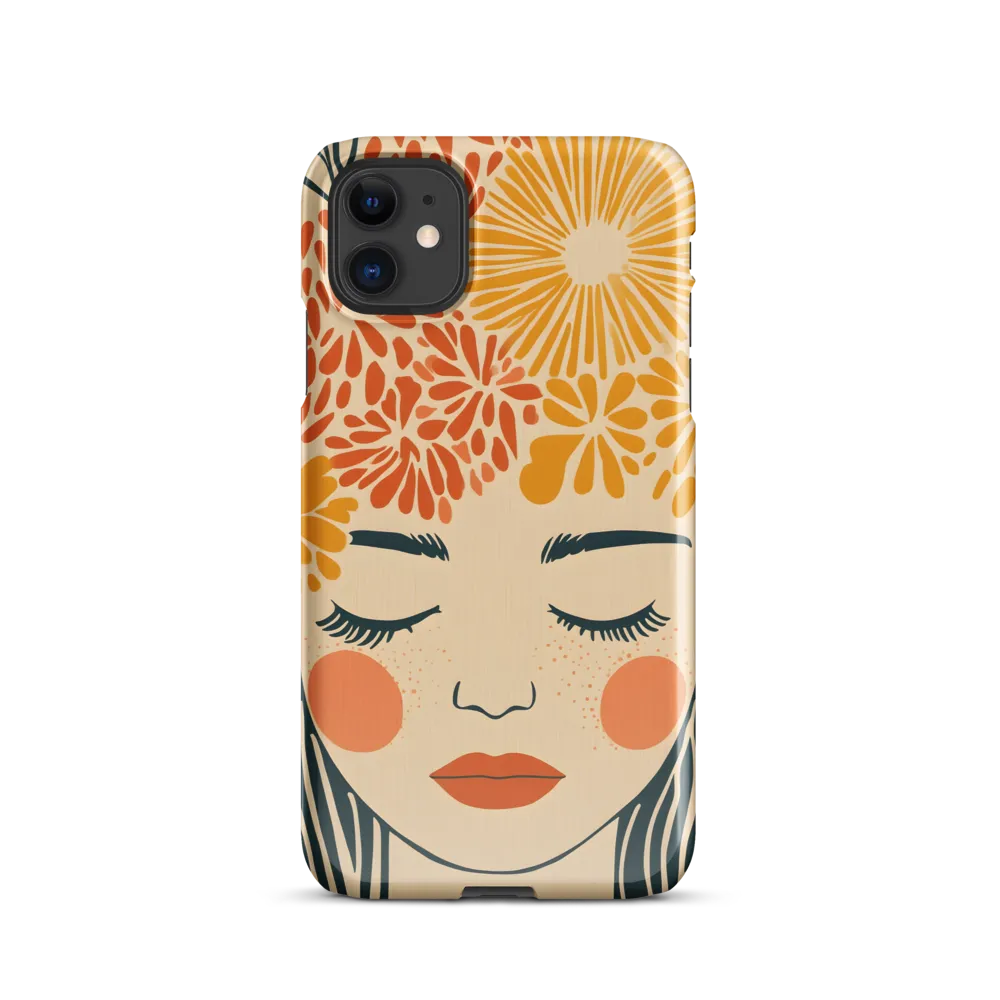 Serenity in Bloom | Phone Case |  11 | Snap Case | Glossy