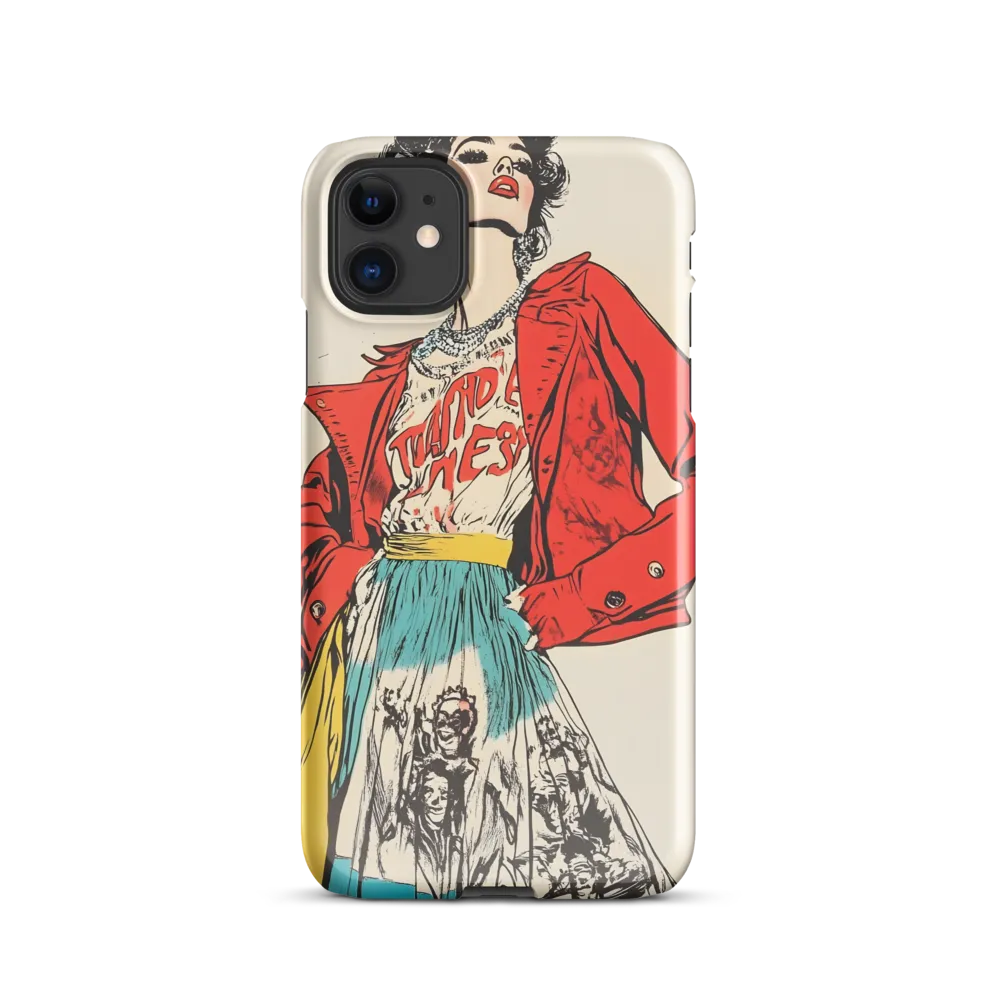 Vibrant Elegance: A Pop Art Fashion Statement