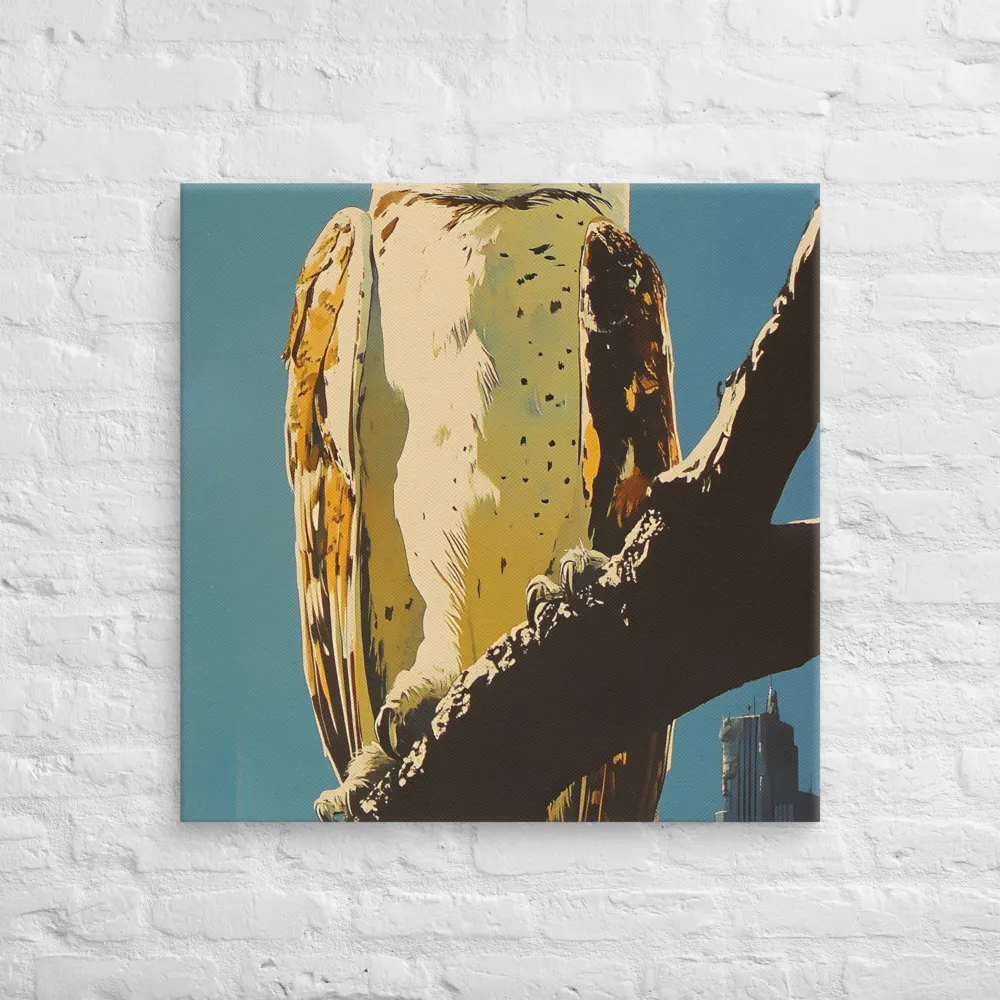 The Guardian of the Urban Wild | Canvas | 30″×30″