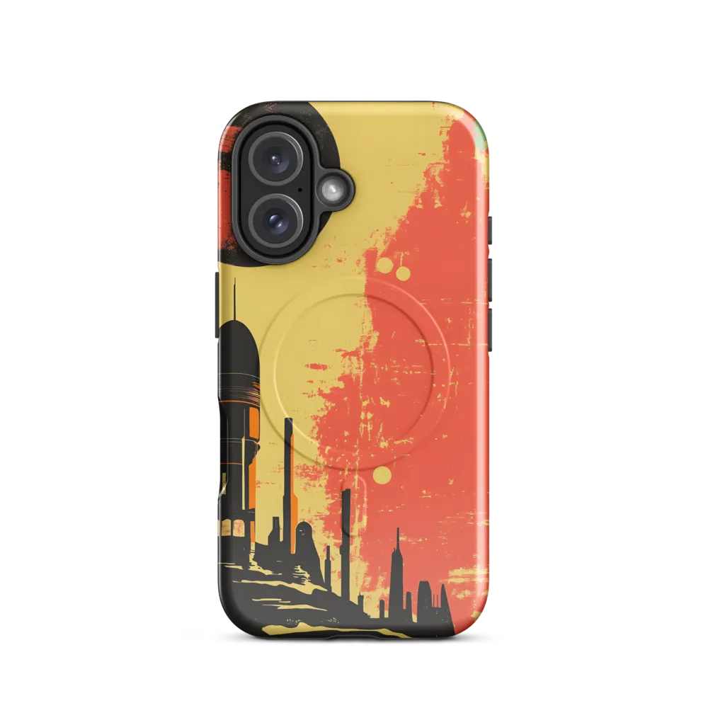 Journey to the Stars: A Retro-Futuristic Landscape