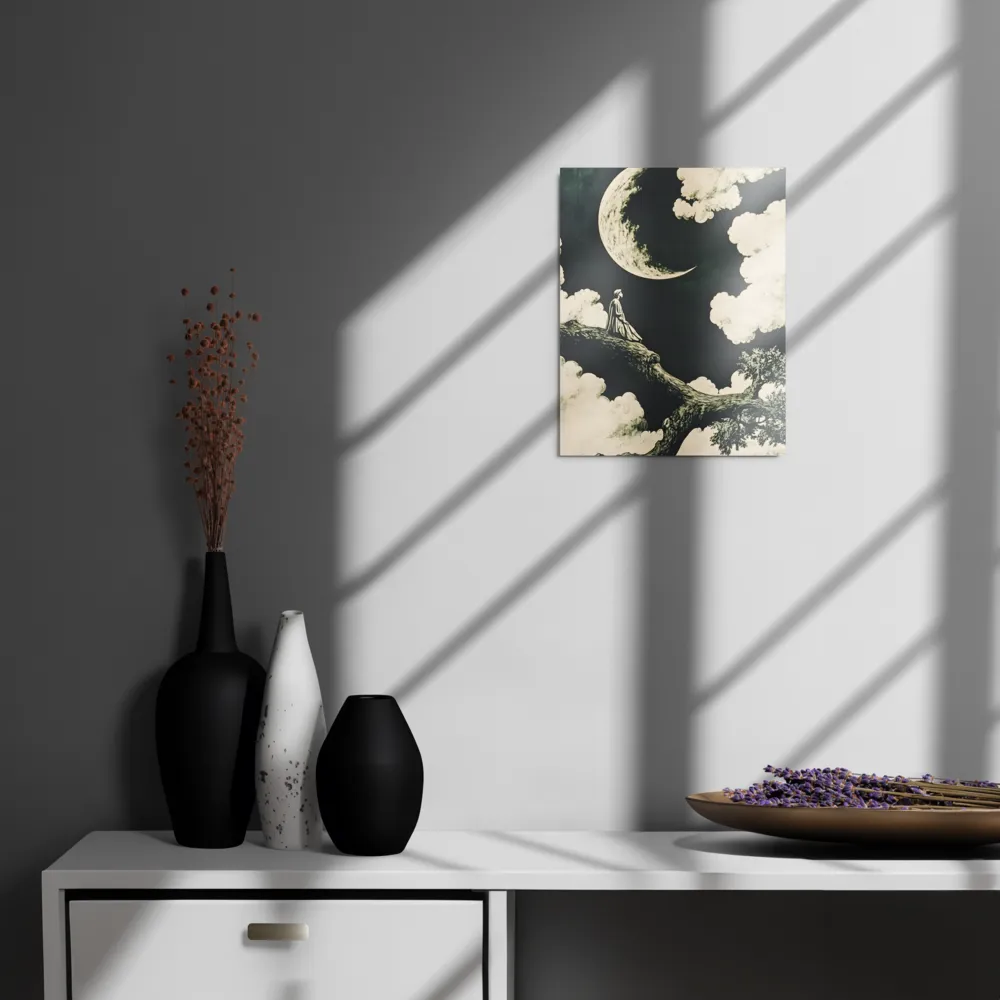 Whispers of the Moon | Metal Print | 11″×14″