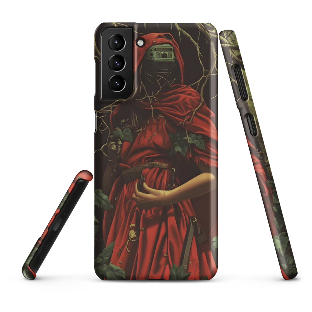 The Enigmatic Cloaked Traveler | Phone Case |  S21 Plus | Snap Case | Matte