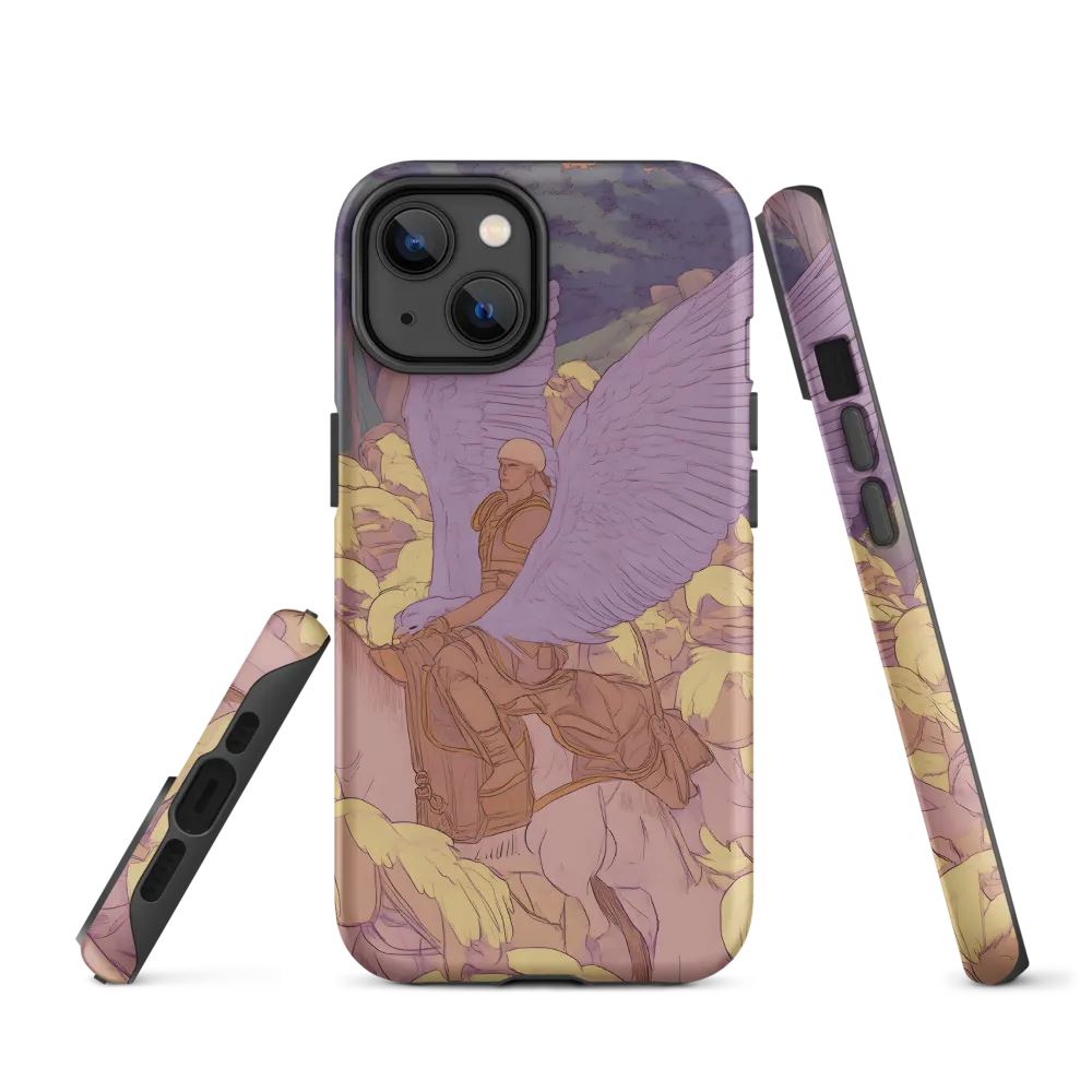 The Winged Guardian | Phone Case |  14 | Tough Case | Matte