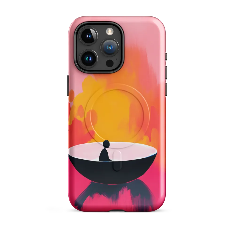 Reflections of Solitude | Phone Case |  15 Pro Max | MagSafe® Tough Case | Glossy