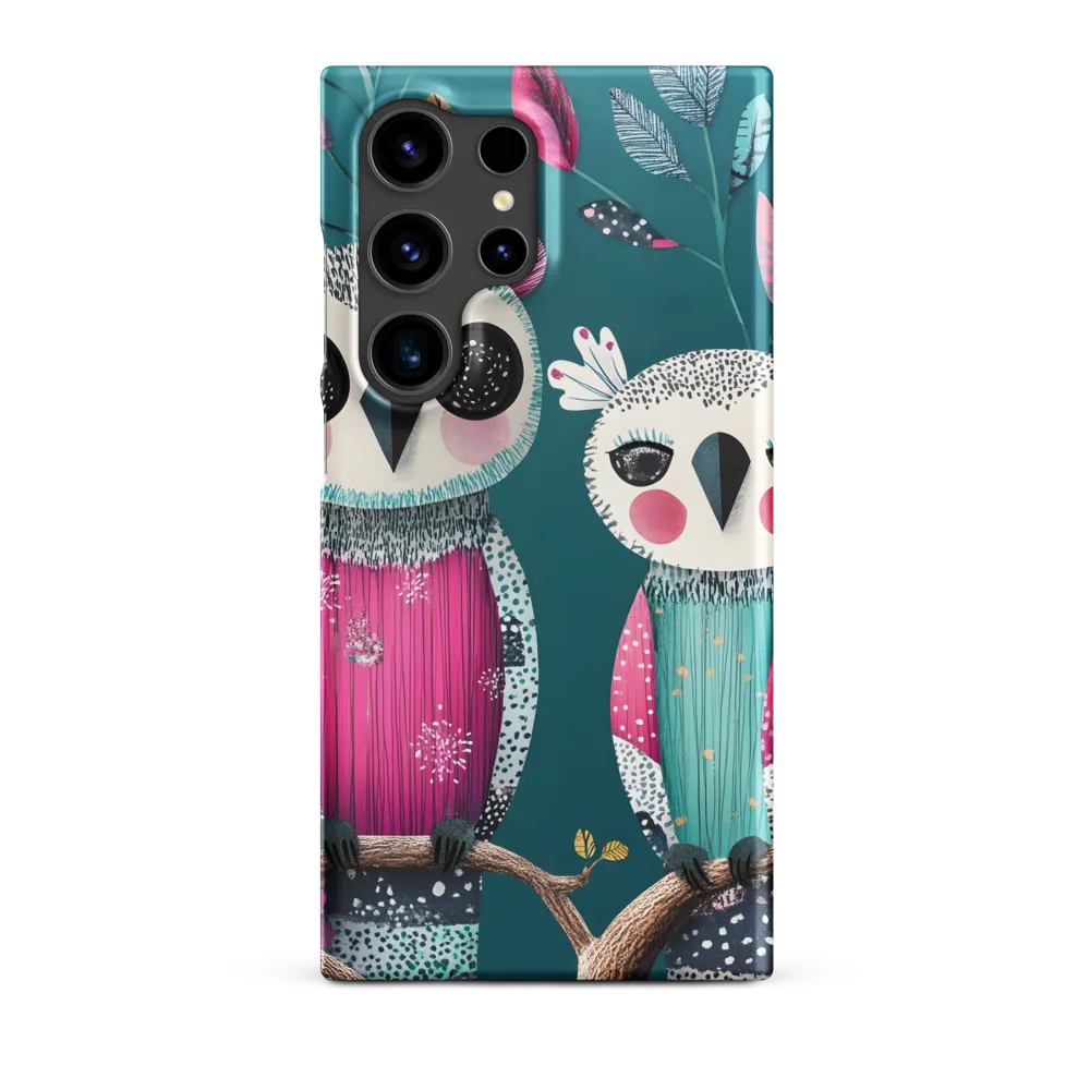 Whimsical Duo: A Celebration of Nature and Color