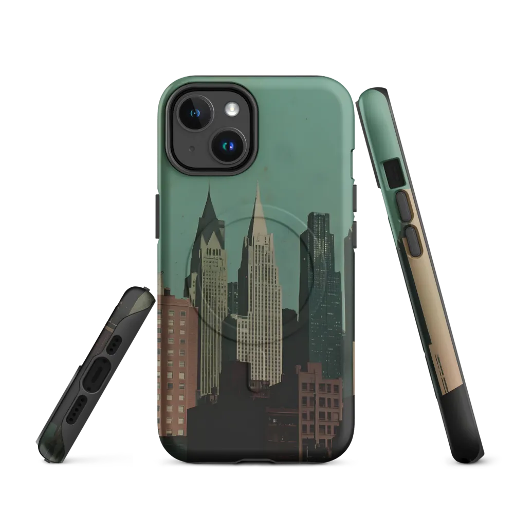 Urban Nostalgia: A Retro Cityscape