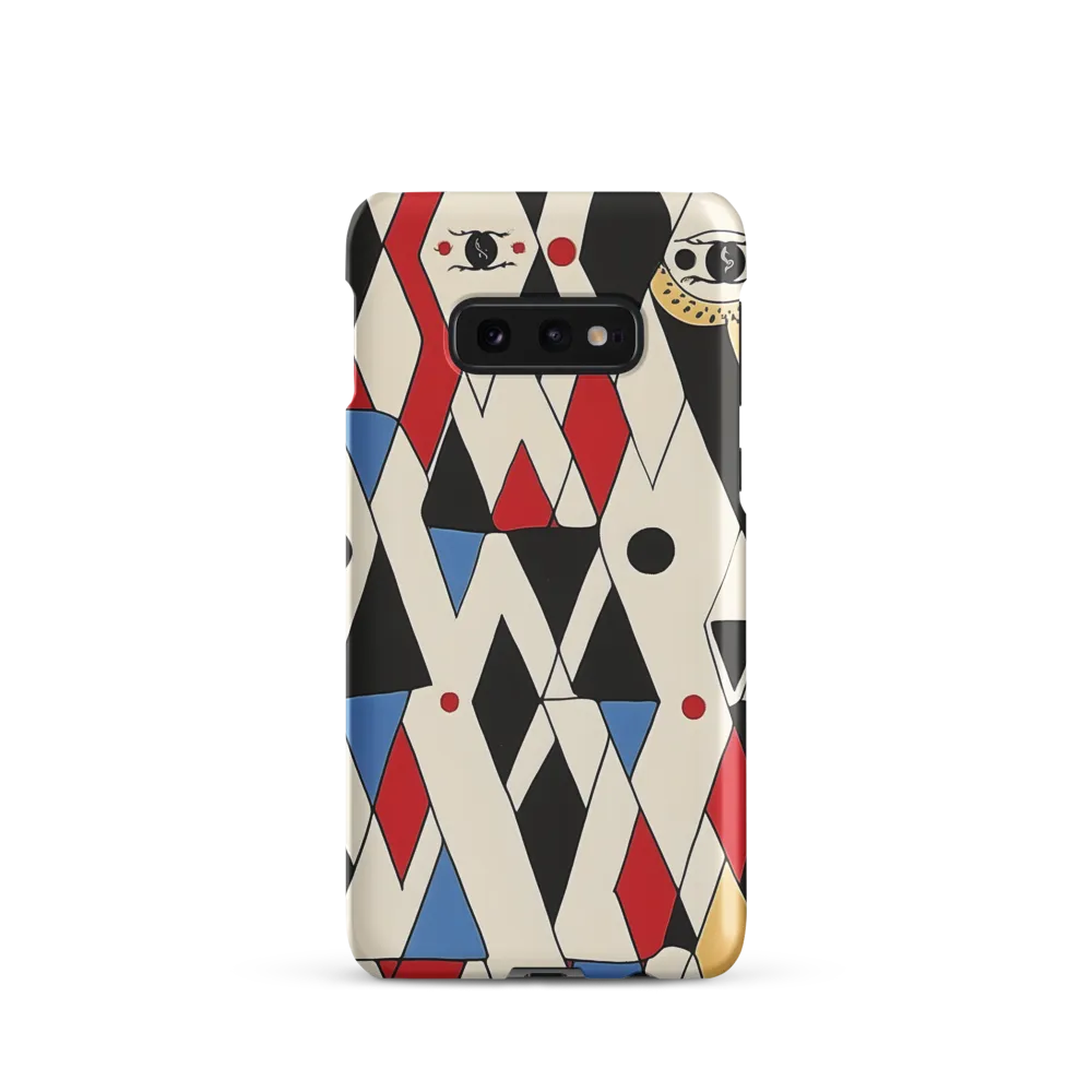 Dynamic Geometric Symphony | Phone Case |  S10e | Snap Case | Matte