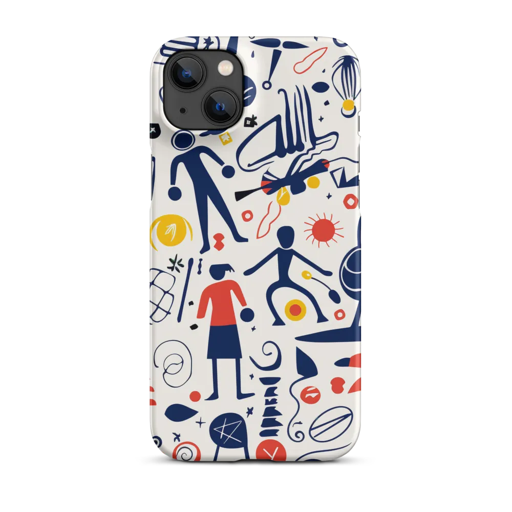 Dynamic Patterns of Play | Phone Case |  14 Plus | Snap Case | Matte