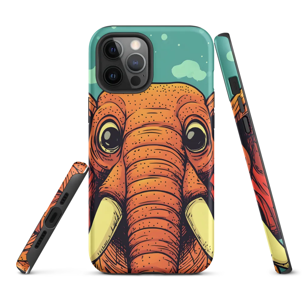 Whimsical Majesty: The Playful Elephant