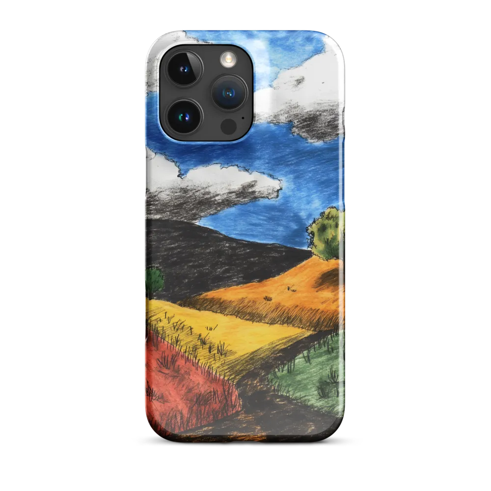 Path Through Colored Hills