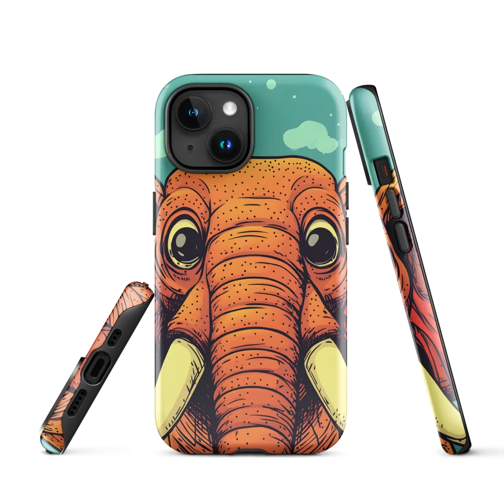 Whimsical Majesty: The Playful Elephant