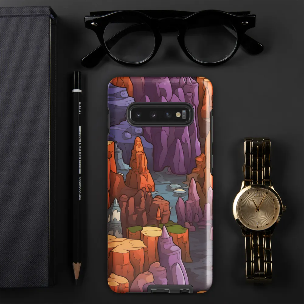 Vibrant Rockscape: A Digital Odyssey
