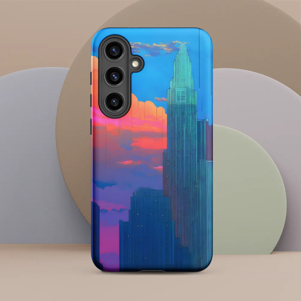 Twilight Reflections: A Digital Cityscape