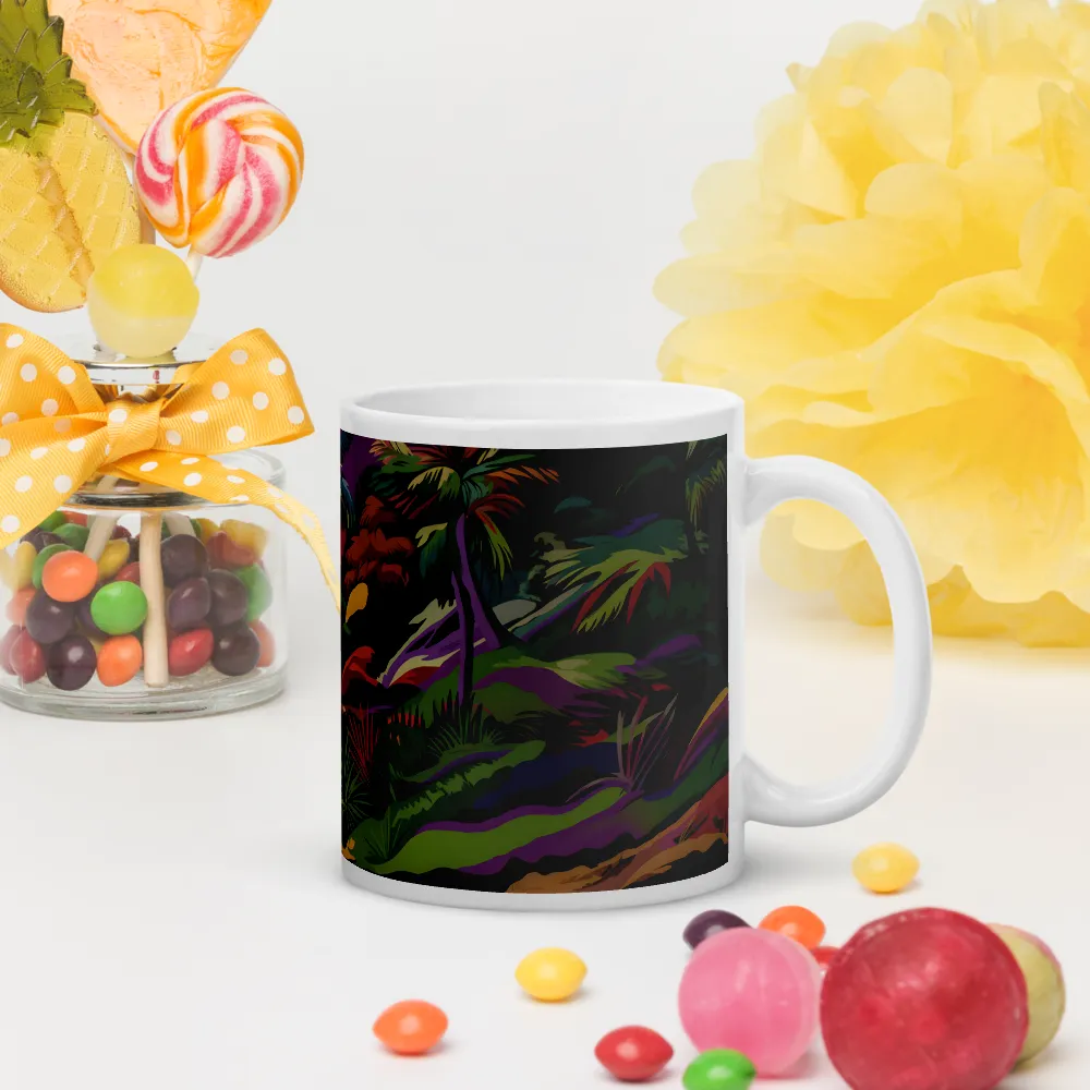 Tropical Sunset Escape | Mugs | Multiple Sizes & Colors