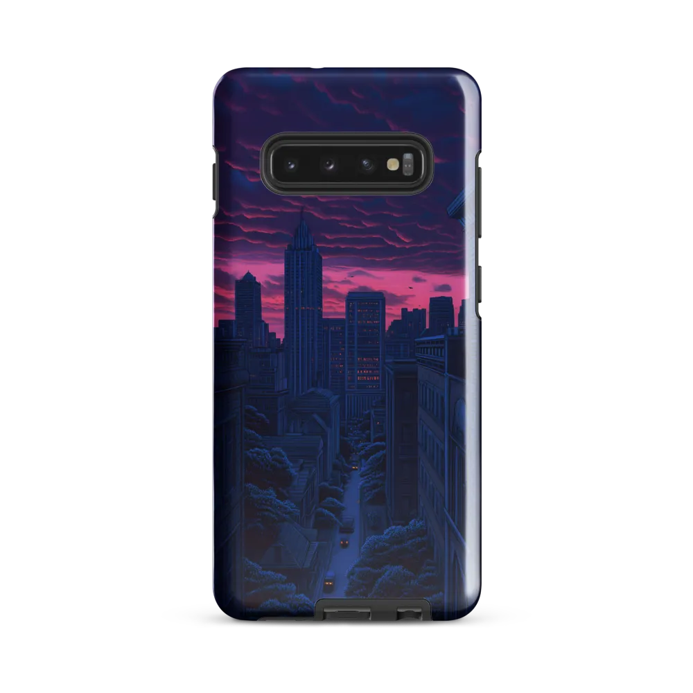 Twilight Over the City | Phone Case |  S10 Plus | Tough Case | Glossy