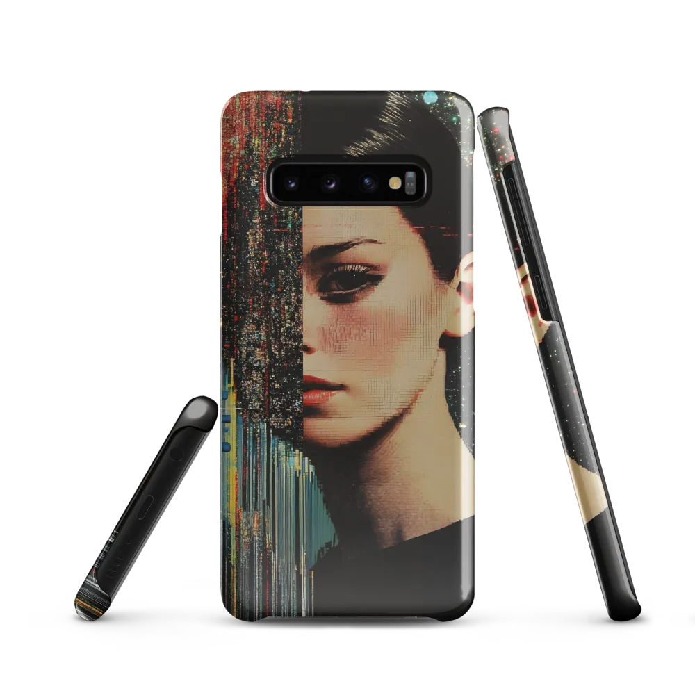 Half-Light: Glitched Portrait