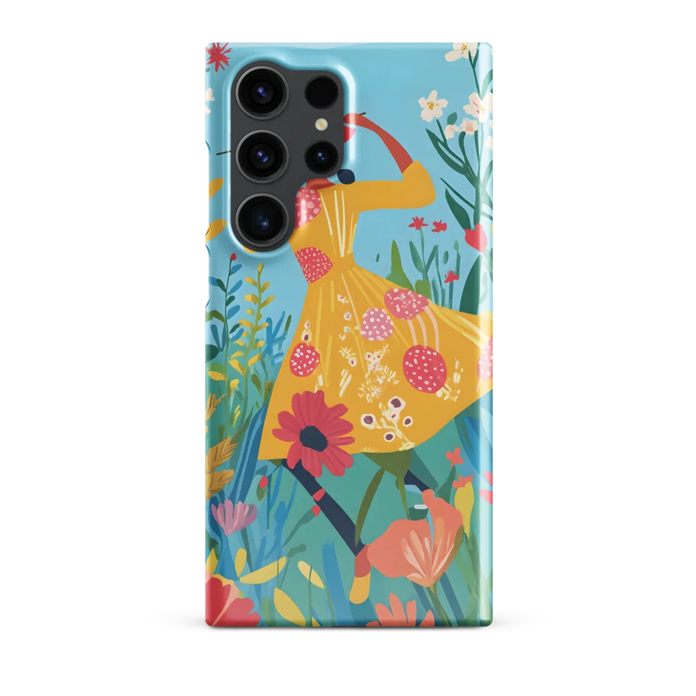 Dancing Among Blossoms | Phone Case |  S23 Ultra | Snap Case | Glossy