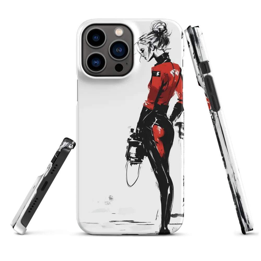 The Edgy Elegance | Phone Case |  13 Pro Max | Snap Case | Matte