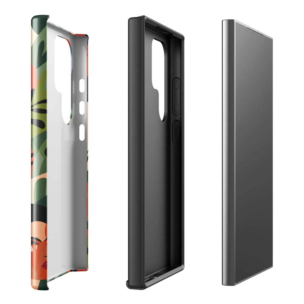 Harmony of Nature and Femininity | Phone Case |  S24 Ultra | Tough Case | Glossy