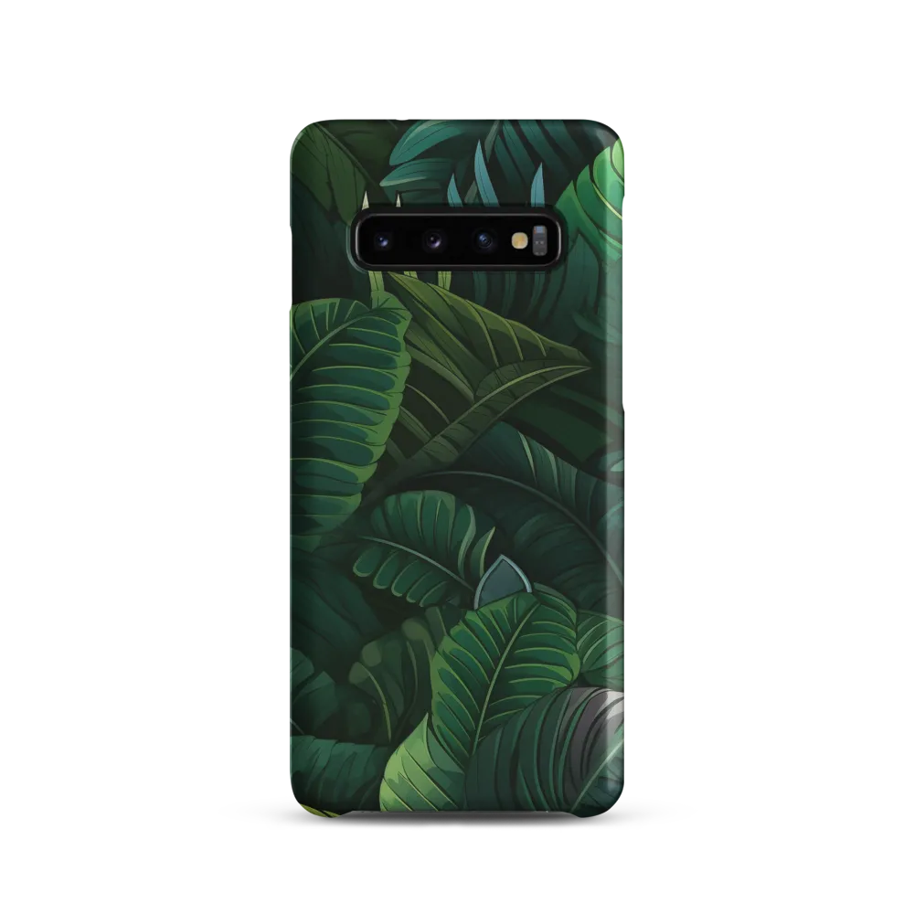 Lush Canopy: A Tropical Foliage Study